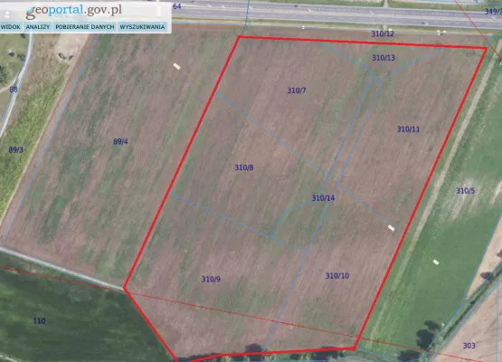 działki inwestycyjne – Smardzów, gm. Oleśnica